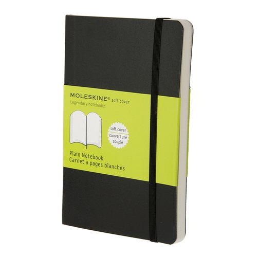 Блокнот нелинованный Classic Soft Pocket Plain черный записная книжка unicorn power 192 страницы а5