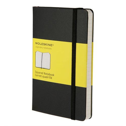 Блокнот Classic Squared Pocket, 96 листов, в клетку, черный блокнот classic squared pocket 96 листов в клетку черный