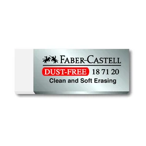 Ластик Dust Free белый
