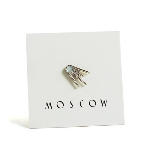 Значок металлический Heart Of Moscow Спутник