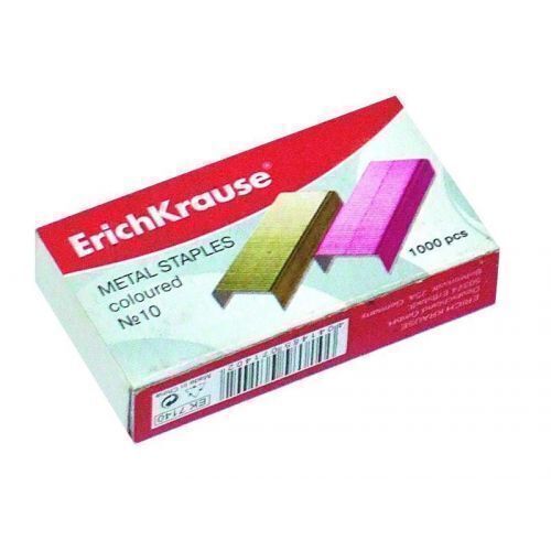 Cкобы Erich Krause No10 цветные 80₽