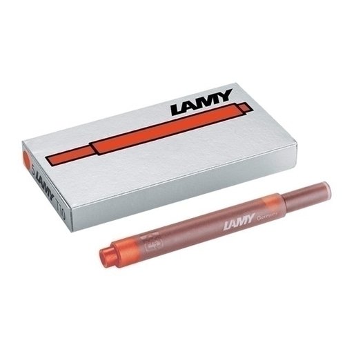 Картриджи для перьевой ручки Т10 красные 5 шт картриджи для вейпа с керамическим наконечником 510 ом