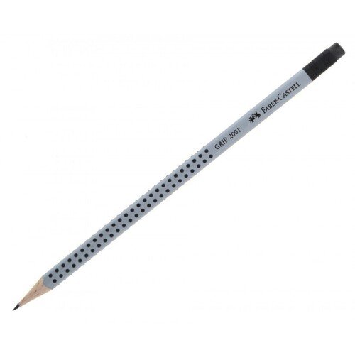 Карандаш чернографитный Grip 2001, HB карандаш чернографитовый с ластиком grip 2001 hb трехгранный faber castell