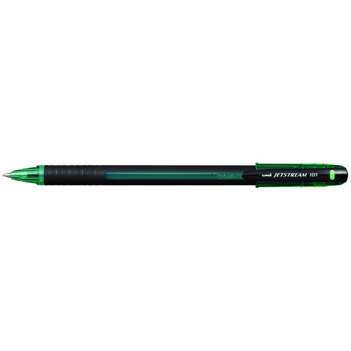 цена Шариковая ручка Jetstream SX-101-07, 0,7 мм, зеленая