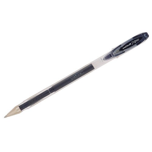 Гелевая ручка UM-120, 0,7 мм, черная artfox ручка гелевая you are cool 2 шт черная паста