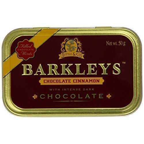 Леденцы Barkleys Mints Chocolate Cinnamon, 50 г леденцы barkleys mints wintergreen 50 г