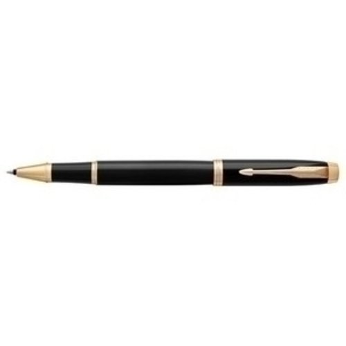 Ручка-роллер IM Black GT черная глянцевая F ручка роллер роллер parker t318 черный f