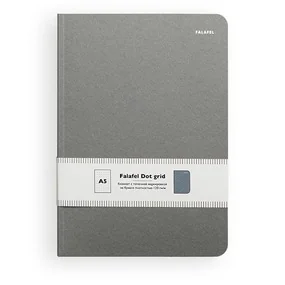 Блокнот для записей "Ash grey" A5, 128 стр., в точку