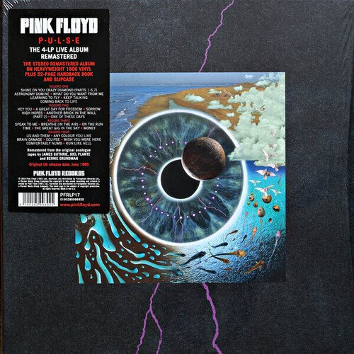 Виниловая пластинка Pink Floyd – Pulse 4LP pink floyd p u l s e blu ray блю рей restored