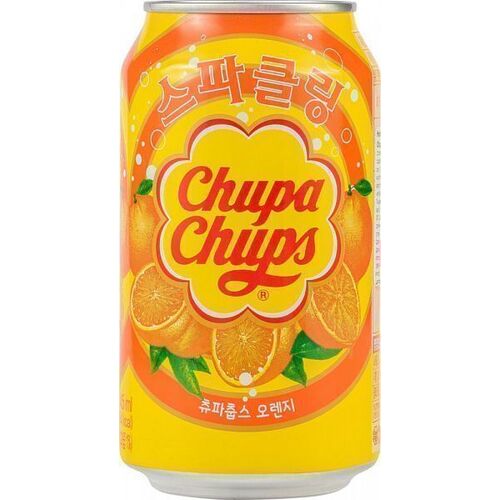 Газированный напиток Апельсин, 0,345 л напиток газированный chupa chups вкус манго 345 мл