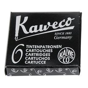 Набор картриджей "Kaweco", жемчужно-черный