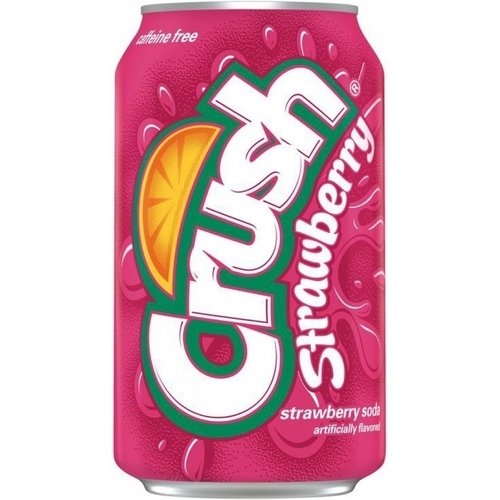 Напиток безалкогольный газированный Crush Strawberry 355 мл 208₽
