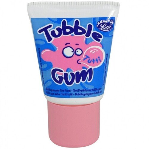 Жевательная резинка Tubble Gum Tutti жевательная резинка crazy roll bubble gum tattoo 15 г