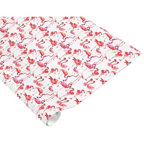 Бумага «Фламинго», 70 х 100 см бумага пончики 70 х 100 см