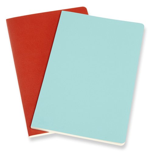 Блокнот Volant Large 48 листов в линейку оранжевыйголубой 2 шт 1800₽