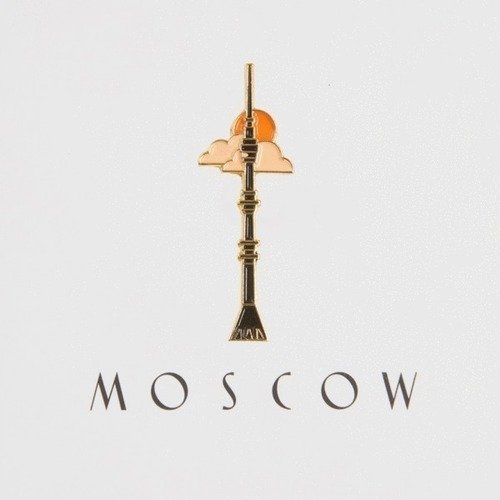 Значок металлический Heart Of Moscow Останкинская башня