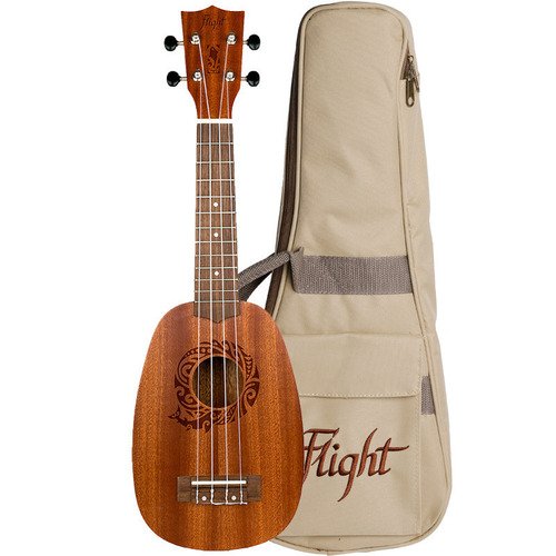 Укулеле сопрано Flight NUP310 PINEAPPLE 4 струнное гитарное укулеле 14 дюймов фрукты гитара музыкальные инструменты обучающие игрушки для мальчиков и малышей