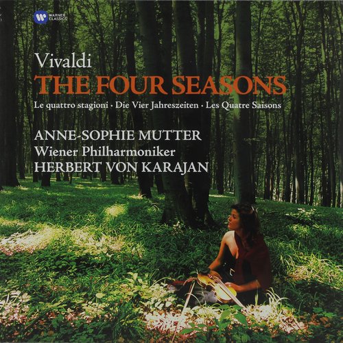 вивальди а спор гармонии с изобретением соч 8 концерт 6 концерт 7 ноты Виниловая пластинка Anne-Sophie Mutter - Vivaldi: Four Seasons LP