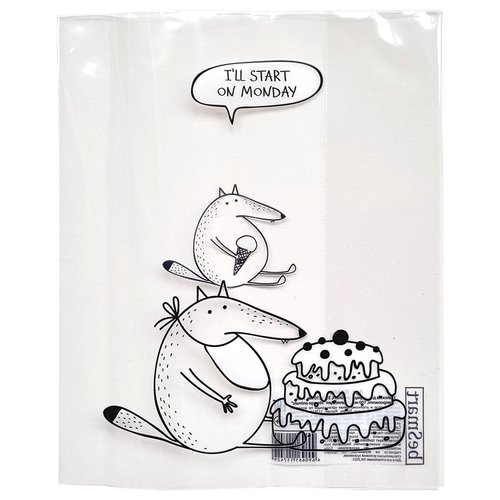 Обложка для тетради Be Smart quotStrange animals quot 35 х 21 см 100 мкм 1 шт 25₽