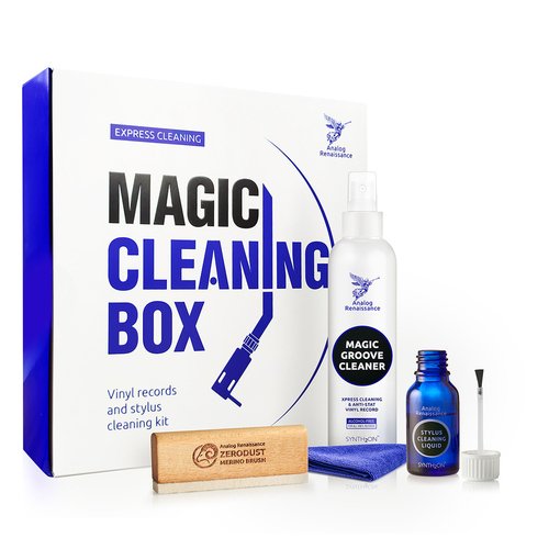 набор по уходу за винилом 4 предмета magic cleaning box ar 63025 Набор по уходу за винилом Analog Renaissance Magic Cleaning Box