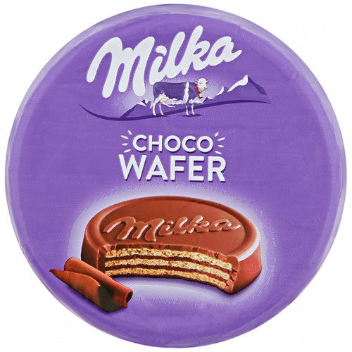 Вафли Milka Choco Wafer, 30 г десерт ростагрокомплекс творожный глазированный с кокосом и бисквитом в молочном шоколаде 20% 40 г