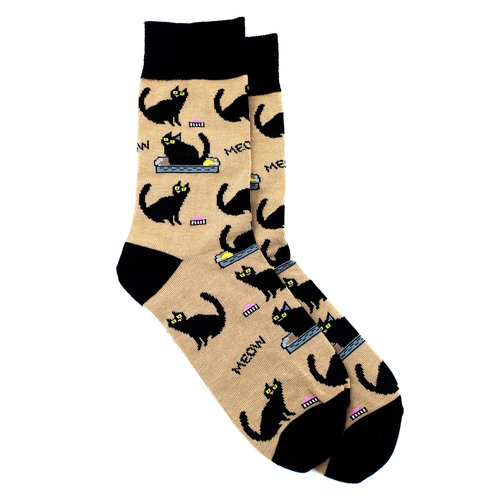 Носки Krumpy Socks WoW Кот в лотке 35-40 320₽