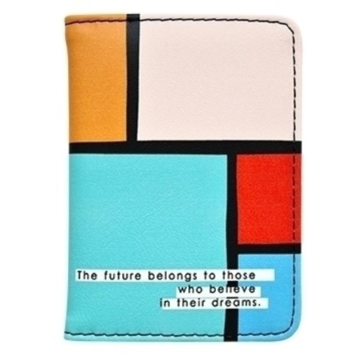 Обложка для проездного билета Be Smart коллекция Abstract Прямоугольники 77 х 10 искусственная кожа 340₽