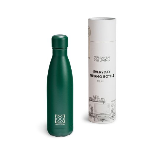 Термобутылка для воды Santai Living Everyday, 500 мл, зеленая