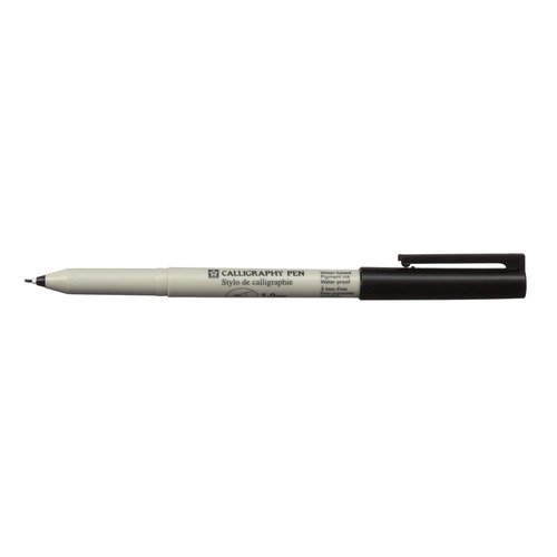 Ручка капилярная Sakura Calligraphy Pen Black, 1 мм ручка капиллярная calligraphy pen black 2мм sakura