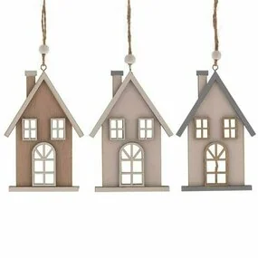 Украшение новогоднее Дом, 8х1х13,5 см, в ассортименте