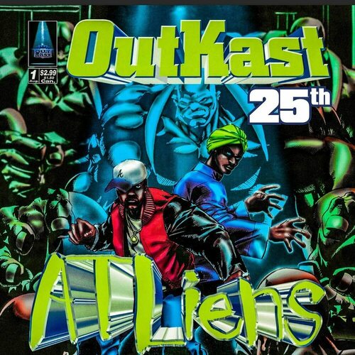 Виниловая пластинка OutKast - ATLiens (25th Anniversary Deluxe Edition) 4LP outkast atliens 25th anniversary deluxe edition 4lp спрей для очистки lp с микрофиброй 250мл набор
