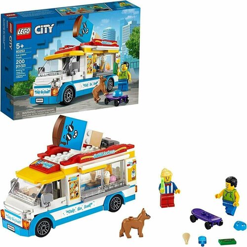 Конструктор LEGO City 60253 Грузовик мороженщик