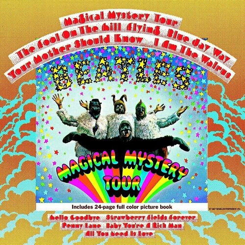 Виниловая пластинка The Beatles – Magical Mystery Tour LP the beatles – let it be lp magical mystery tour lp
