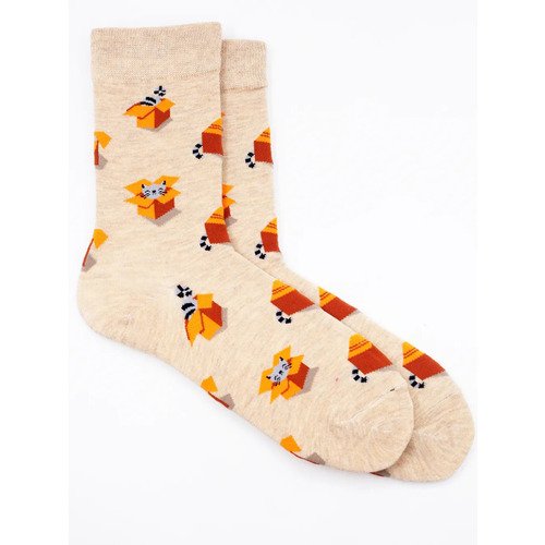 Носки Krumpy Socks Котик в коробке 35-40 253₽