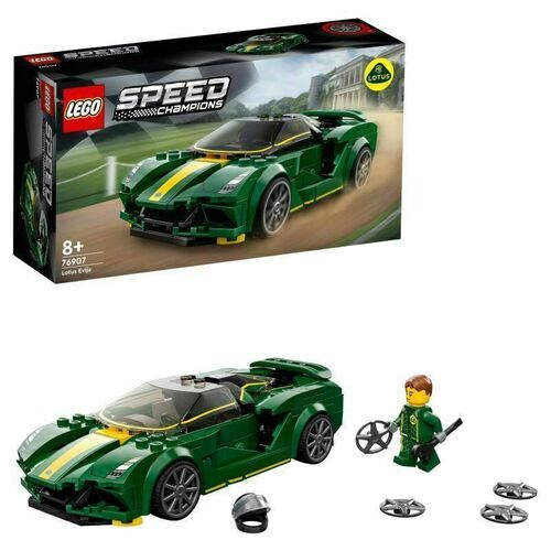 Конструктор LEGO Speed Champions 76907 Lotus Evija конструктор lotus evija lego speed champions с 8лет