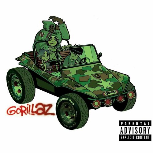 gorillaz виниловая пластинка gorillaz cracker island Виниловая пластинка Gorillaz – Gorillaz 2LP