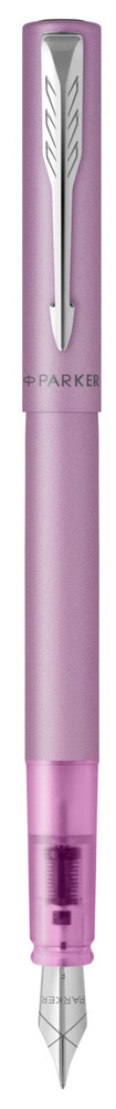 Ручка перьевая Parker Vector XL F21, F, лиловый металик, в подарочной коробке