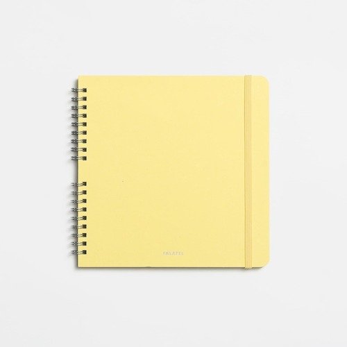 Скетчбук для акварели на пружине Falafel books, желтый скетчбук falafel books sketchpad terracotta 1 мл