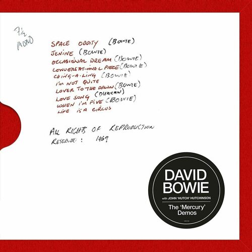 david bowie with john hutch hutchinson clareville grove demos 3x7 box Виниловая пластинка David Bowie, John Hutch Hutchison - The Mercury Demos (box set) LP