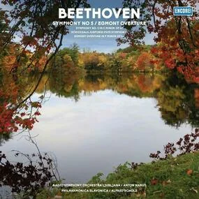Ludwig van Beethoven, Simfonični orkester RTV Slovenija – SYMPHONY NO 5 / EGMONT OVERTURE LP