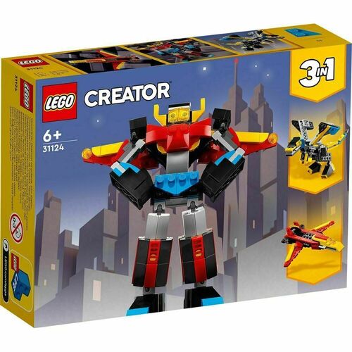 Конструктор LEGO Creator 31124 Суперробот конструктор lego creator корабль викингов и мидгардский змей 31132