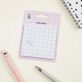 ​Самоклеящийся блок Meshu Right cat, 50 листов, 7,5 х 7,5 см