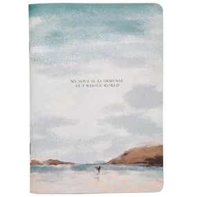 Тетрадь общая Be Smart View Пляж, в клетку, 40 листов, 150 х 210 мм