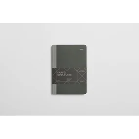 Еженедельник недатированный Falafel Books Simple Week Black, А5