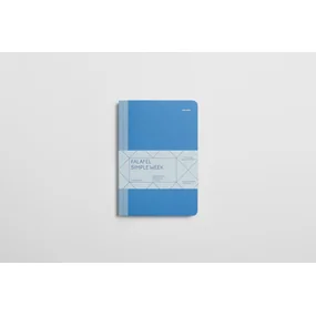 Еженедельник недатированный Falafel Books Simple Week Сlassic Blue, А5