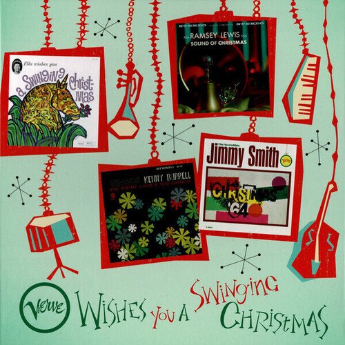 Виниловая пластинка Ella Fitzgerald, Kenny Burrell, The Ramsey Lewis Trio, Jimmy Smith – Verve Wishes You A Swinging Christmas 4LP