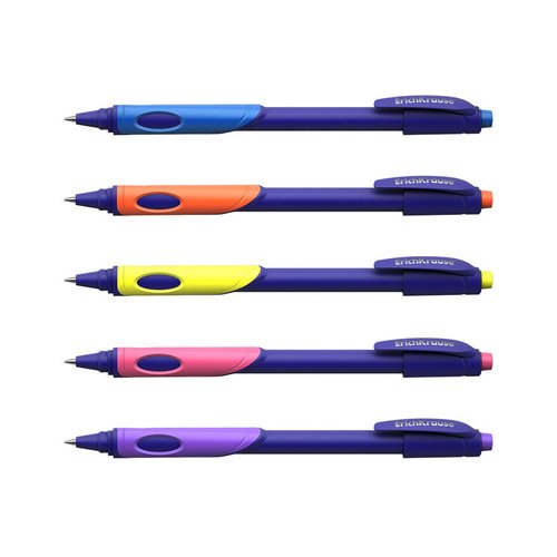 Ручка шариковая ErichKrause ErgoLine Kids Ultra Glide Technology, цвет чернил синий, в ассортименте ручка шариковая erichkrause ergoline kids ultra glide technology синяя