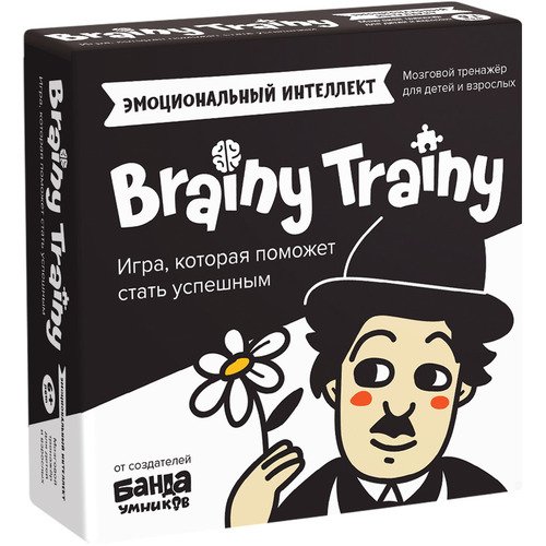 Игра-головоломка Brainy Trainy УМ462 Эмоциональный интеллект настольная игра головоломка эмоциональный интеллект конструктор huggy wuggy 33 детали набор