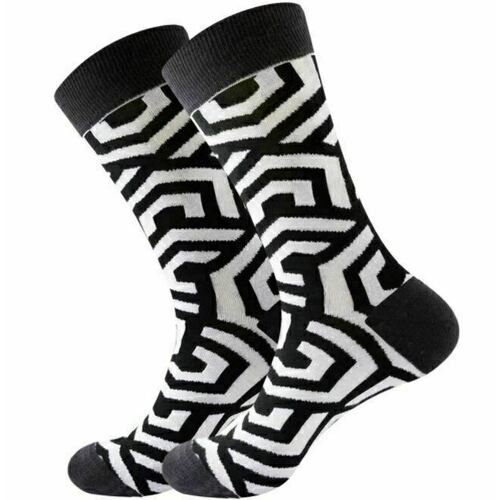 Носки Krumpy Socks Neo Graphic, 40-45, белый металлический значок krumpy socks cat with book
