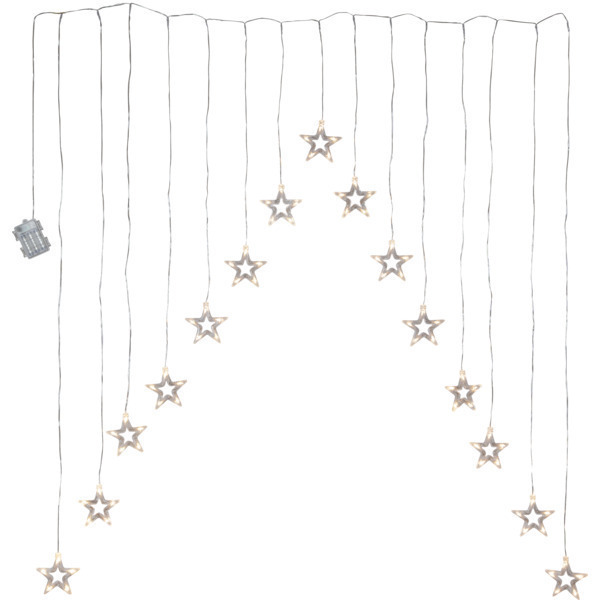 Электрогирлянда Star Trading Decystara, теплый белый, 1,25 м